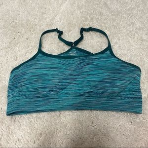Everlast Blue Space Dye Sports Bra